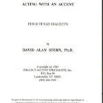 خرید و دانلود نسخه کامل کتاب Acting With An Accent: Texas