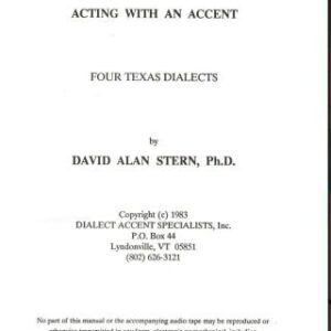 خرید و دانلود نسخه کامل کتاب Acting With An Accent: Texas