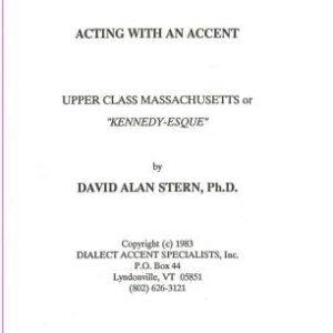 خرید و دانلود نسخه کامل کتاب Acting With An Accent: Upper Class New England
