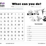 خرید و دانلود نسخه کامل کتاب Action verbs (word puzzles)