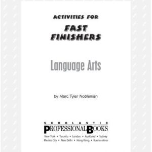 خرید و دانلود نسخه کامل کتاب Activities for Fast Finishers: Language Arts