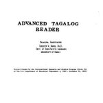خرید و دانلود نسخه کامل کتاب Advanced Tagalog reader