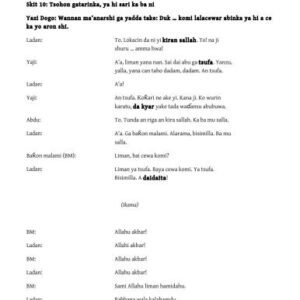 خرید و دانلود نسخه کامل کتاب African Proverbs Project. Hausa Proverbs. Lesson 10. Tsohon gatarinka, ya hi sari ka ba ni