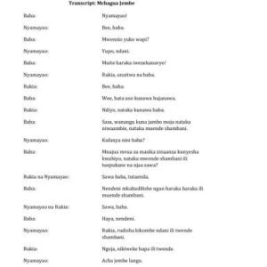 خرید و دانلود نسخه کامل کتاب African Proverbs Project. Kiswahili Proverbs. Lesson 04. Mchagua jembe