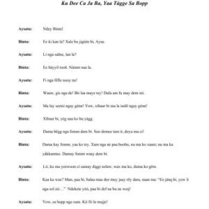 خرید و دانلود نسخه کامل کتاب African Proverbs Project. Wolof Proverbs. Lesson 01. Ku dee ca ja ba, yaa tàgge sa bopp