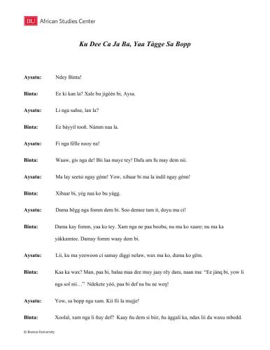 خرید و دانلود نسخه کامل کتاب African Proverbs Project. Wolof Proverbs. Lesson 01. Ku dee ca ja ba, yaa tàgge sa bopp_68ba1bf68b4d9.jpeg خرید و دانلود نسخه کامل کتاب African Proverbs Project. Wolof Proverbs. Lesson 01. Ku dee ca ja ba, yaa tàgge sa bopp