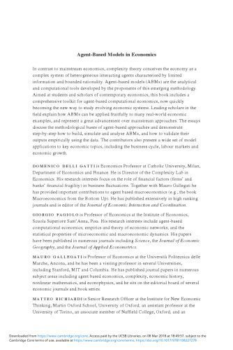 خرید و دانلود نسخه کامل کتاب Agent-Based Models in Economics: A Toolkit_68c8935de102c.jpeg خرید و دانلود نسخه کامل کتاب Agent-Based Models in Economics: A Toolkit