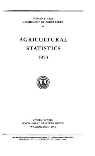خرید و دانلود نسخه کامل کتاب Agricultural statistics 1953_68ca1fd204522.jpeg خرید و دانلود نسخه کامل کتاب Agricultural statistics 1953
