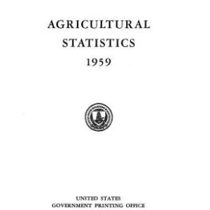 خرید و دانلود نسخه کامل کتاب Agricultural statistics 1959