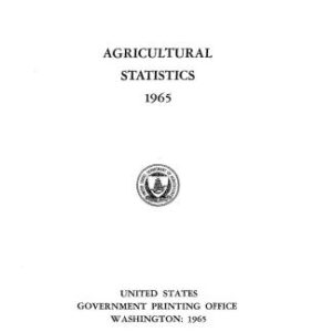 خرید و دانلود نسخه کامل کتاب Agricultural statistics 1965