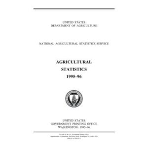 خرید و دانلود نسخه کامل کتاب Agricultural statistics 1995-96