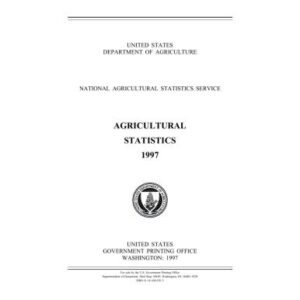 خرید و دانلود نسخه کامل کتاب Agricultural statistics 1997