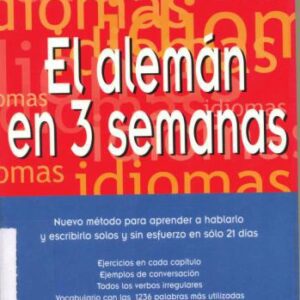 خرید و دانلود نسخه کامل کتاب Alemán en 3 semanas / Немецкий за три недели