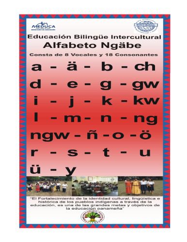 خرید و دانلود نسخه کامل کتاب Alfabeto Ngäbe. Alfabeto BriBri. Alfabeto Kuna. Alfabeto Emberá. Alfabeto Naso Teribe. Alfabeto Wounaan_68b9c5797b2f9.jpeg خرید و دانلود نسخه کامل کتاب Alfabeto Ngäbe. Alfabeto BriBri. Alfabeto Kuna. Alfabeto Emberá. Alfabeto Naso Teribe. Alfabeto Wounaan
