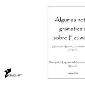 خرید و دانلود نسخه کامل کتاب Algumas notas gramatícaís sobre Ecuwabu