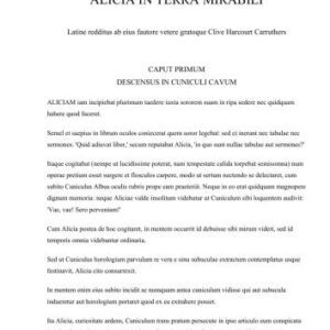 خرید و دانلود نسخه کامل کتاب Alicia in Terra Mirabili