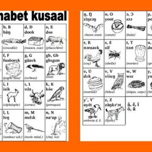 خرید و دانلود نسخه کامل کتاب Alphabet kusaal