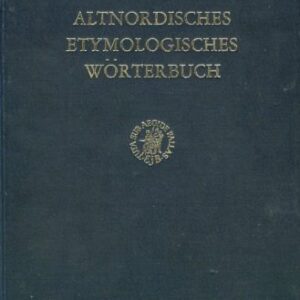 خرید و دانلود نسخه کامل کتاب Altnordisches etymologisches Wörterbuch