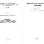 خرید و دانلود نسخه کامل کتاب Altorientalische und semitische Onomastik