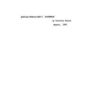 خرید و دانلود نسخه کامل کتاب Ambulas-Wosera-Kamu-J Statement