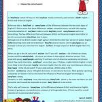 خرید و دانلود نسخه کامل کتاب American English and British English – worksheets