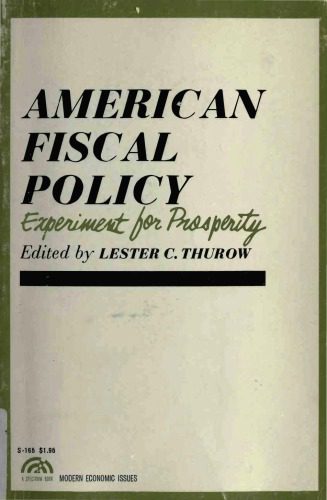 خرید و دانلود نسخه کامل کتاب American Fiscal Policy: Experiment for Prosperity_68ca4e59216db.jpeg خرید و دانلود نسخه کامل کتاب American Fiscal Policy: Experiment for Prosperity