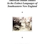 خرید و دانلود نسخه کامل کتاب American Indian Studies In the Extinct Languages of Southeastern New England