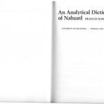 خرید و دانلود نسخه کامل کتاب An Analytical Dictionary of Nahuatl