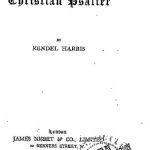 خرید و دانلود نسخه کامل کتاب An Early Christian Psalter