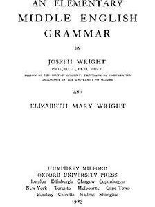 خرید و دانلود نسخه کامل کتاب An Elementary Middle English Grammar