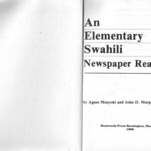 خرید و دانلود نسخه کامل کتاب An Elementary Swahili Newspaper Reader