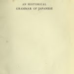 خرید و دانلود نسخه کامل کتاب An historical grammar of Japanese