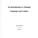 خرید و دانلود نسخه کامل کتاب An Introduction to Nitinaht Language and Culture