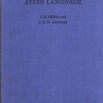 خرید و دانلود نسخه کامل کتاب An Introduction to the Ateso Language