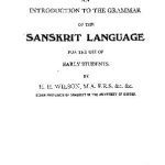 خرید و دانلود نسخه کامل کتاب An Introduction to the Grammar of Sanskrit