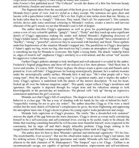 خرید و دانلود نسخه کامل کتاب Analysis of The Collector (fragment)