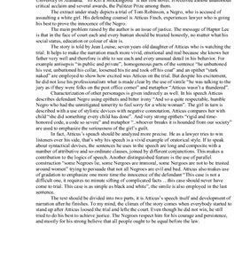 خرید و دانلود نسخه کامل کتاب Analysis of the extract To Kill a Mockingbird