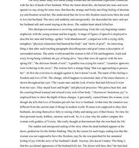 خرید و دانلود نسخه کامل کتاب Analysis of The Story of An Hour written by Kate Chopin