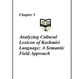 خرید و دانلود نسخه کامل کتاب Analyzing Cultural Lexicon of Kashmiri Language: A Semantic Field Approach