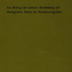 خرید و دانلود نسخه کامل کتاب Anfängliches Evangelium. Theologische Motive im Markusevangelium