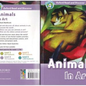 خرید و دانلود نسخه کامل کتاب Animals in Art. Read and Discover. Level 4