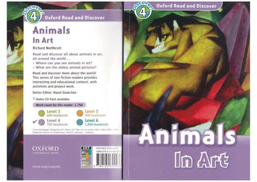 خرید و دانلود نسخه کامل کتاب Animals in Art. Read and Discover. Level 4_68c23c2c02907.jpeg خرید و دانلود نسخه کامل کتاب Animals in Art. Read and Discover. Level 4