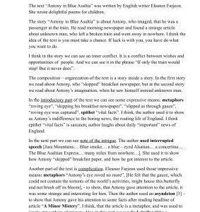 خرید و دانلود نسخه کامل کتاب Anthony in Blue Alsatia анализ текста