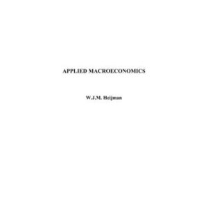 خرید و دانلود نسخه کامل کتاب Applied Macroeconomics
