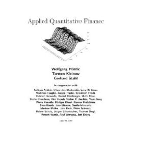 خرید و دانلود نسخه کامل کتاب Applied quantitative finance
