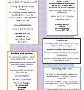 خرید و دانلود نسخه کامل کتاب Applying for a Job