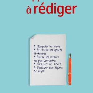 خرید و دانلود نسخه کامل کتاب Apprendre à rédiger