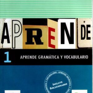 خرید و دانلود نسخه کامل کتاب Aprende gramatica y vocabulario 1