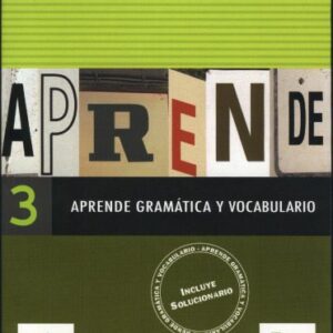 خرید و دانلود نسخه کامل کتاب Aprende gramatica y vocabulario 3 (Pt. 3)