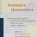 خرید و دانلود نسخه کامل کتاب Aramaica Qumranica: Proceedings of the Conference on the Aramaic Texts from Qumran in Aix-en-Provence 30 June – 2 July 2008